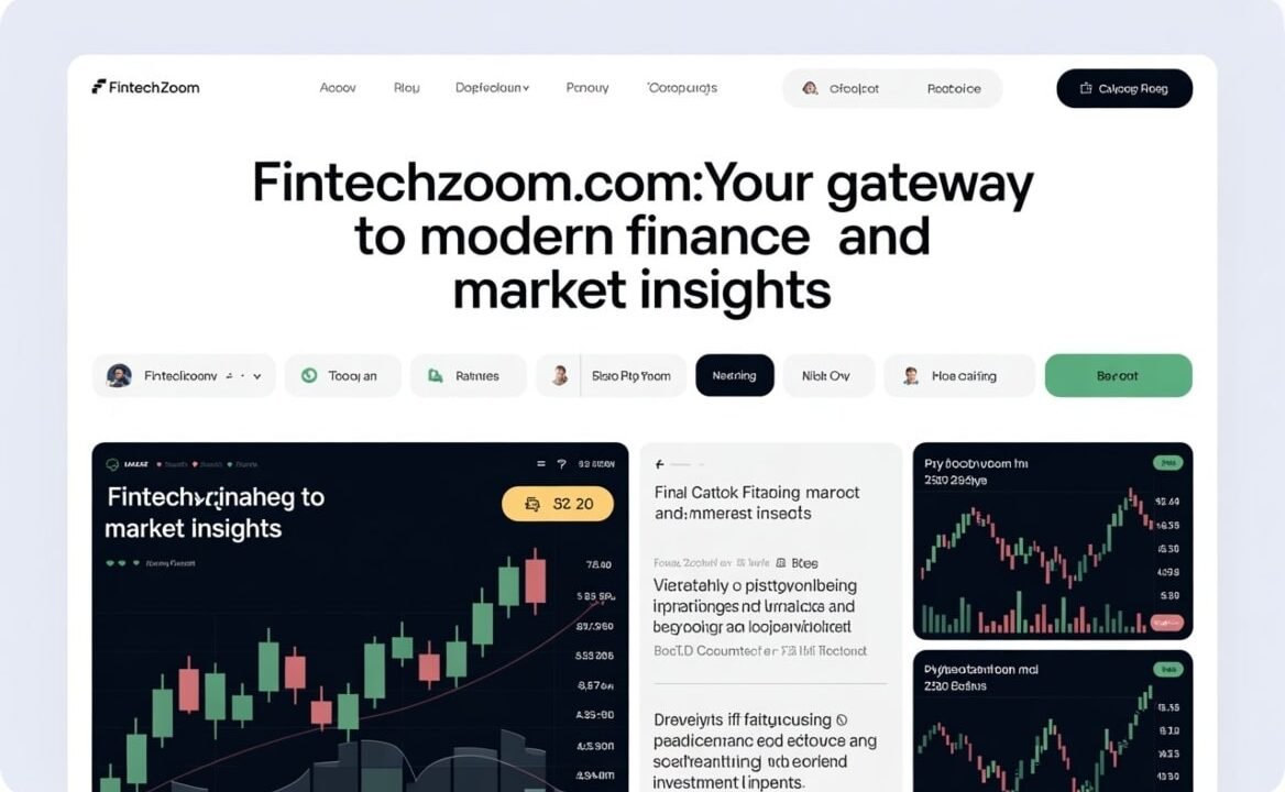 FintechZoom .com: Your Gateway to Modern Finance and Market Insights