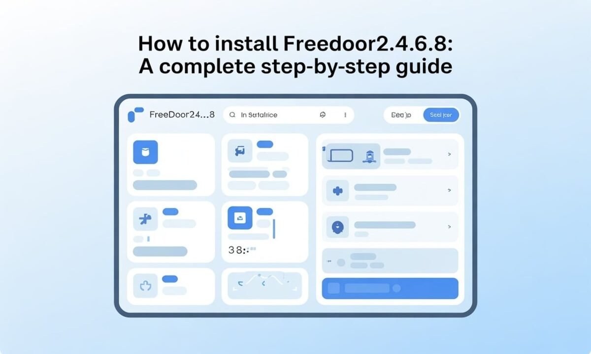 How to Install Freedoor2.4.6.8: A Complete Step-by-Step Guide
