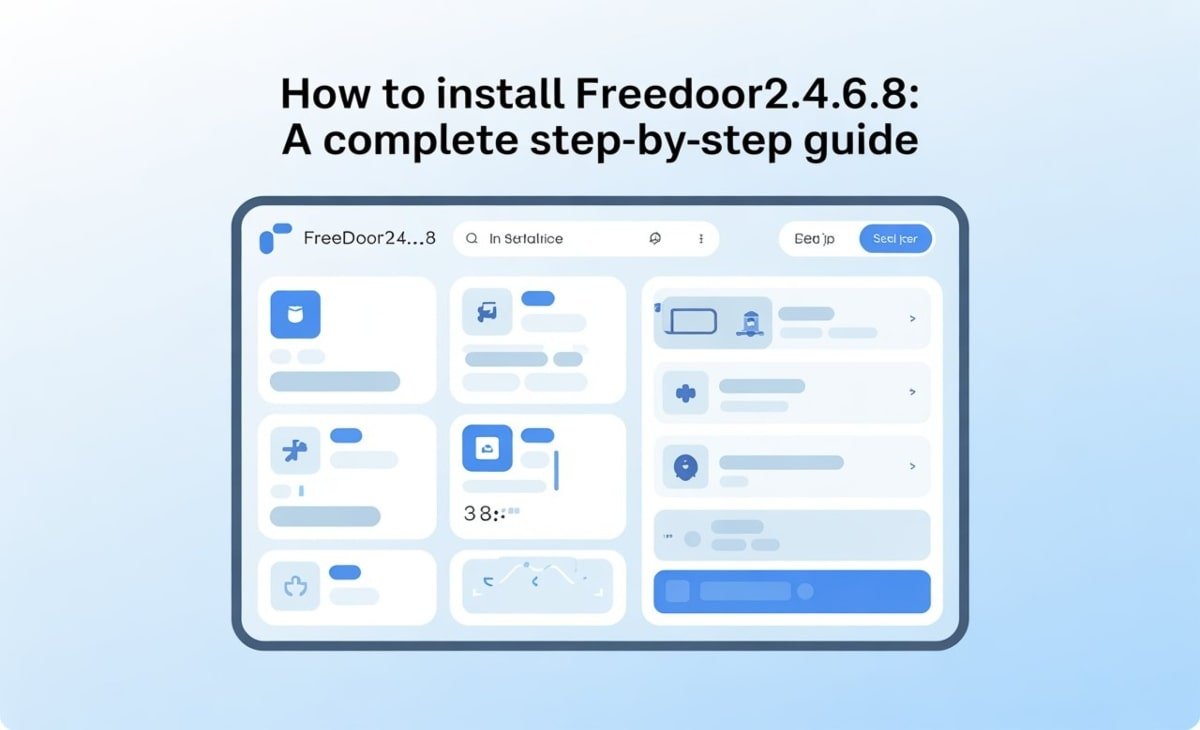 How to Install Freedoor2.4.6.8
